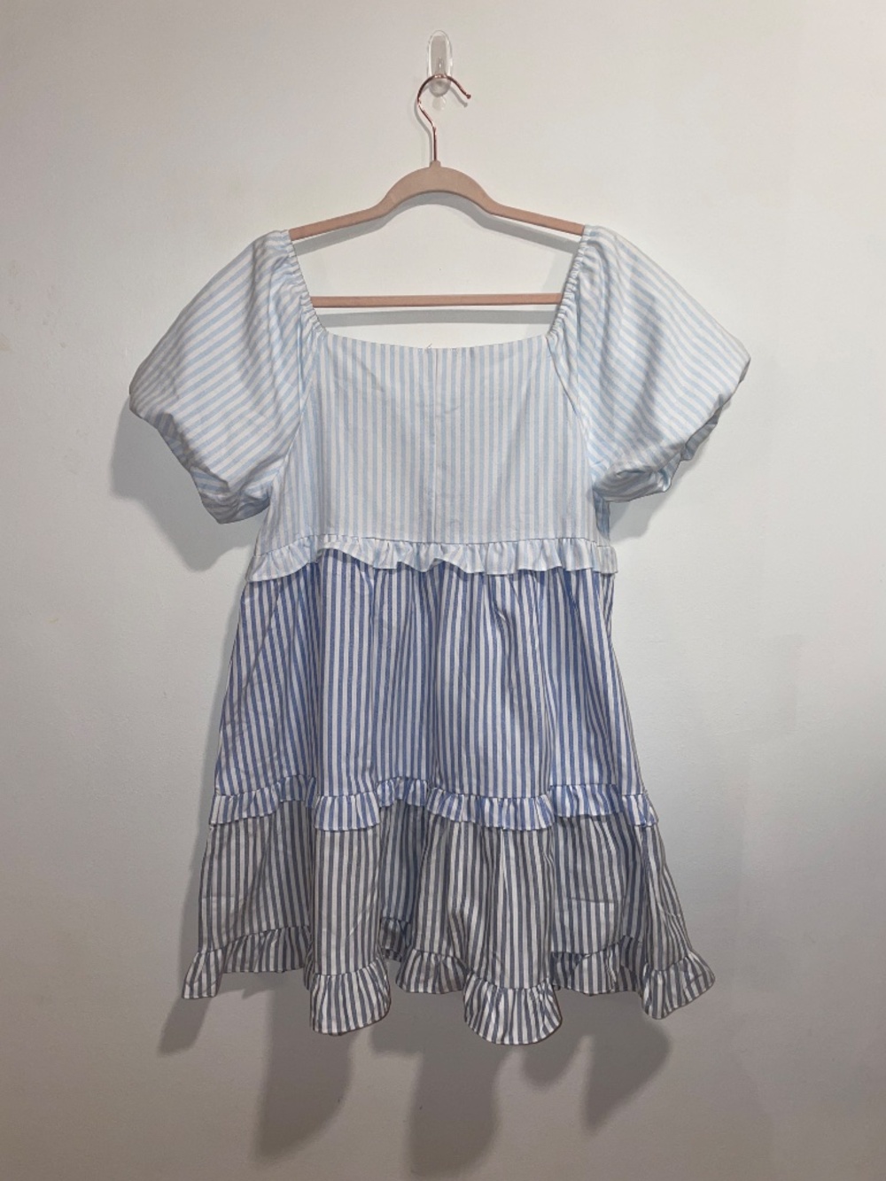 NWT BiBi Womens Striped Dress M - Picture 2 of 6